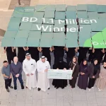 KFH–Bahrain hands over BD1.1mln to the winner of the MyHassad grand prize
